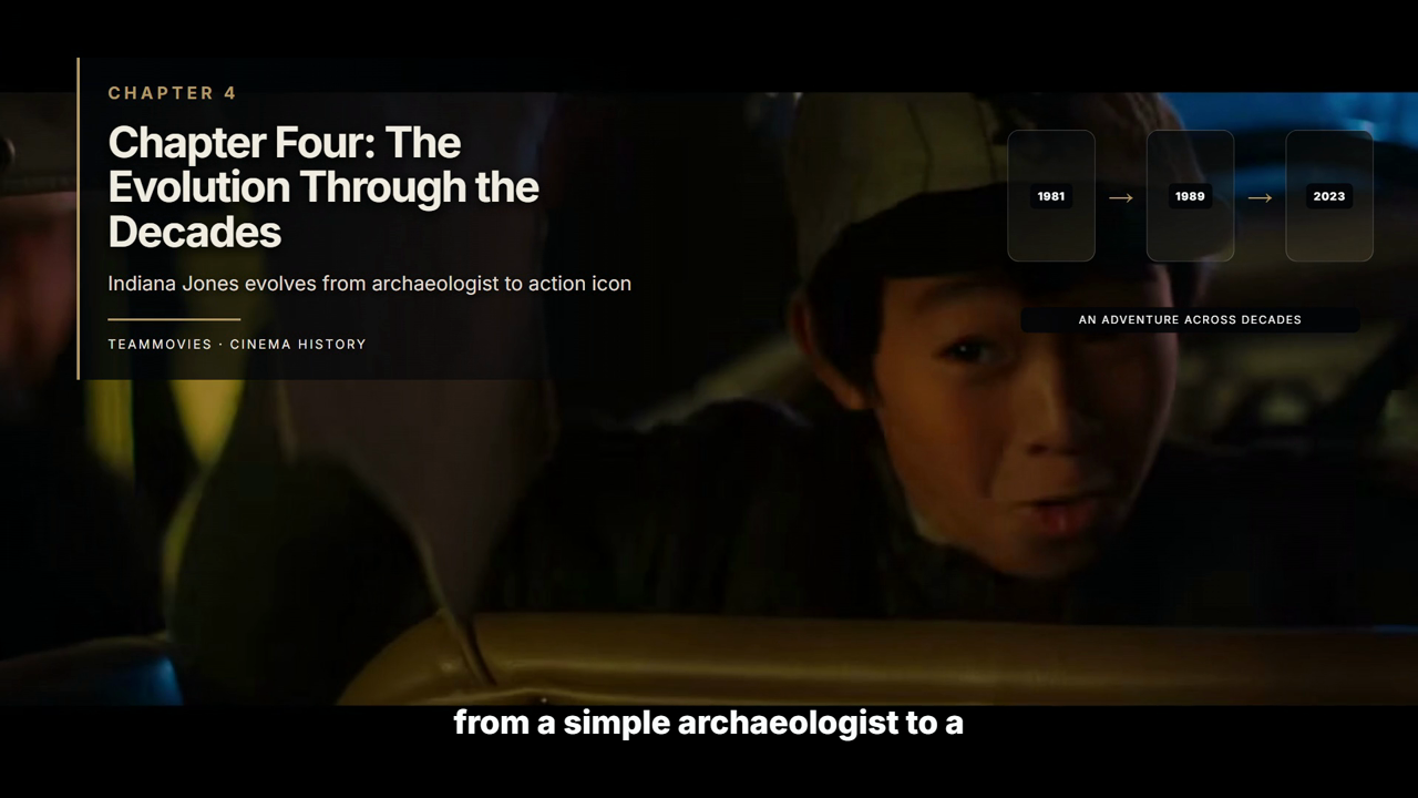 Chapter Four: The Evolution Through the Decades — TeamMovies cinema-history documentary graphic