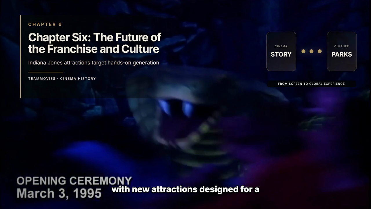 Chapter Six: The Future of the Franchise and Culture — TeamMovies cinema-history documentary graphic