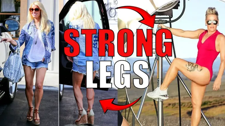 Calve and strong legs
