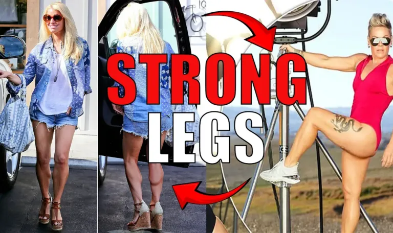 Calve and strong legs