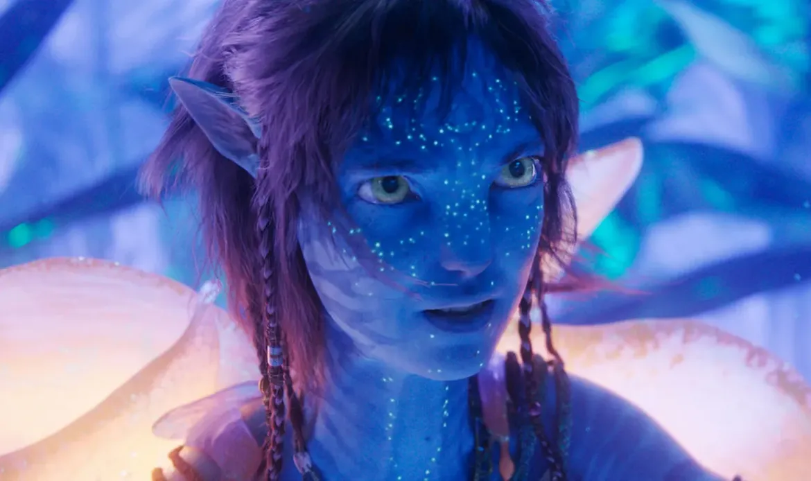 Kiri (Sigourney Weaver) in 20th Century Studios' Avatar Fire and Ash