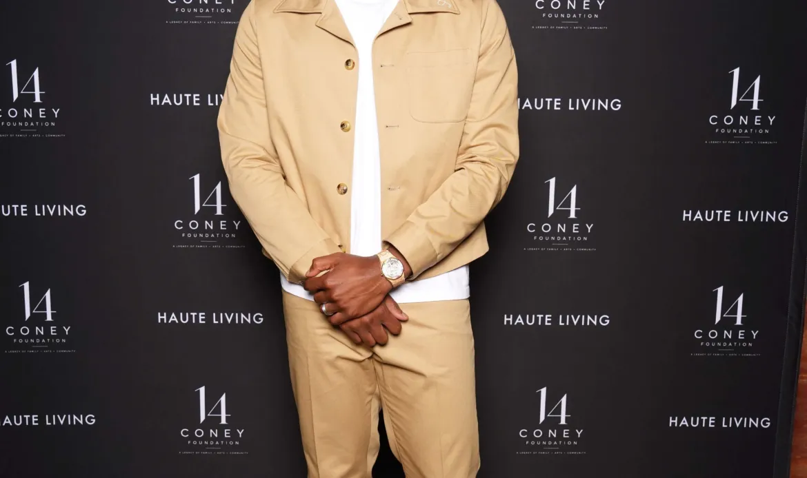 Cleveland Cavaliers' Donovan Mitchell celebrated his Haute Living cover with a private dinner along with the Coney Family Foundation at Selene in NYC where Telmont Champagne was served and LOUIS XIII had a special cognac toast on September 3.