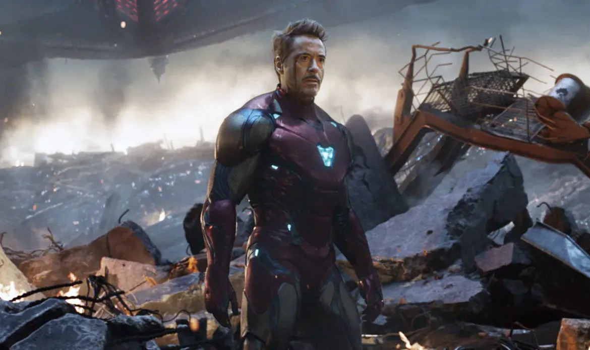 Robert Downey Jr. as Iron Man in 'Avengers: Endgame'