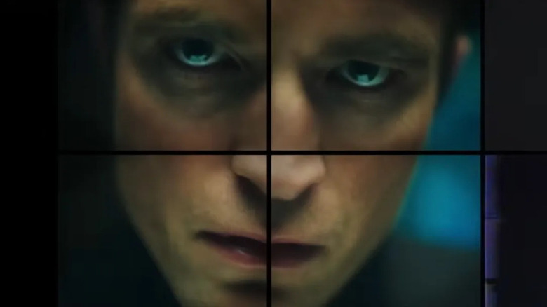 Chris Hansen's face on various TV screens in Primetime