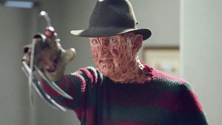 Freddy Krueger makes a point in Freddy vs. Jason