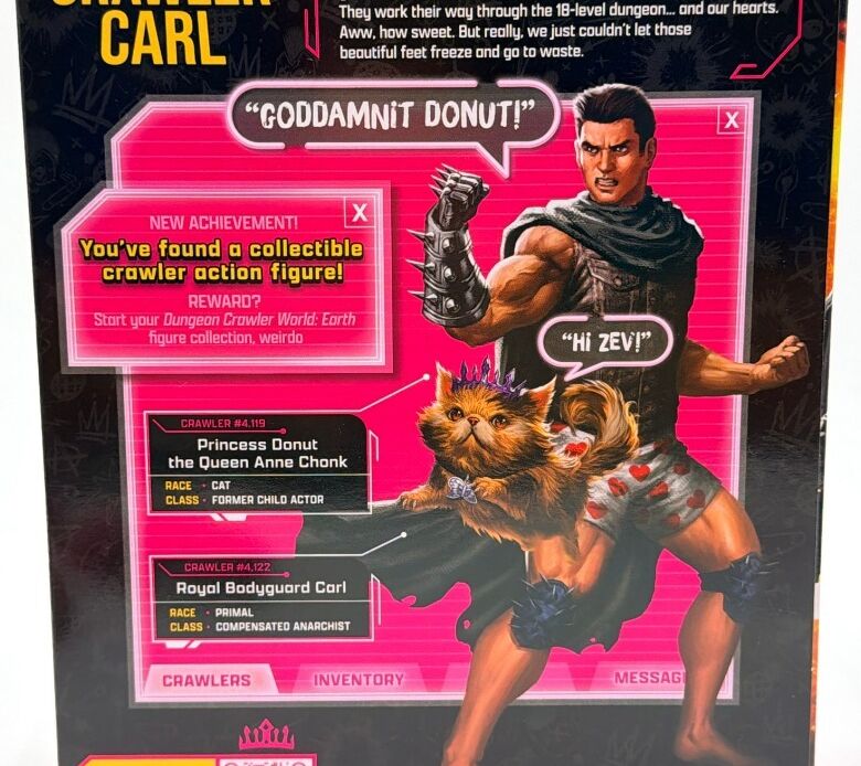 Dungeon Crawler Carl Action Figure