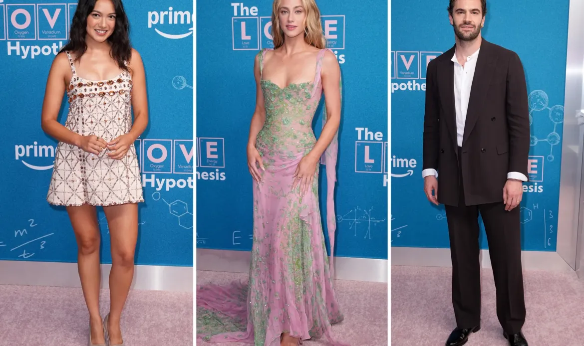 ‘The Love Hypothesis’ NYC premiere: Lili Reinhart, Tom Bateman and more have style down to a science