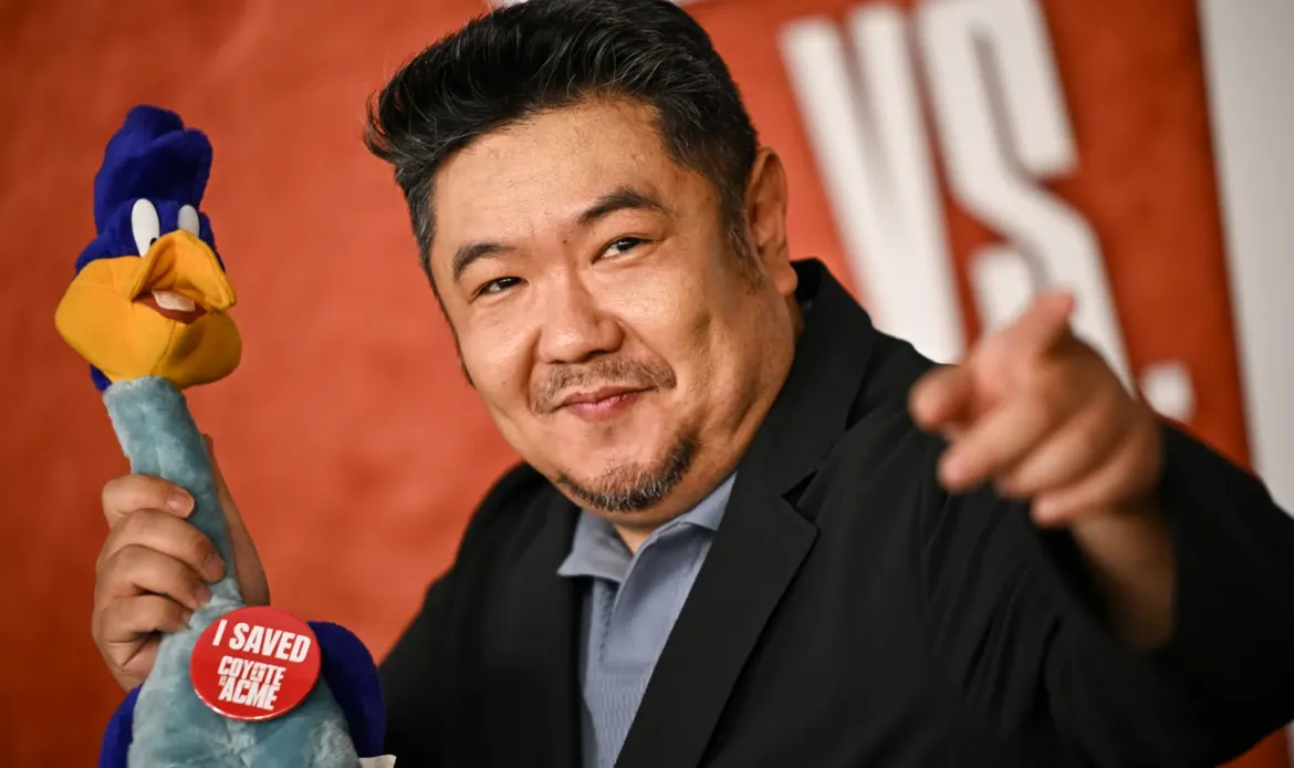 Eric Bauza at the 'Coyote vs. Acme' Los Angeles Premiere held at the Fox Village Theater on August 26, 2026 in Los Angeles, California.