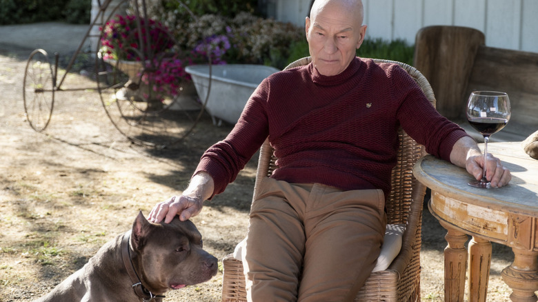 Sir Patrick Stewart as Jean-Luc Picard in Star Trek: Picard