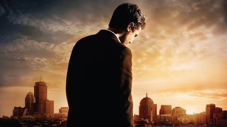 Gone Baby Gone -- Patrick Kenzie's back against Boston skyline