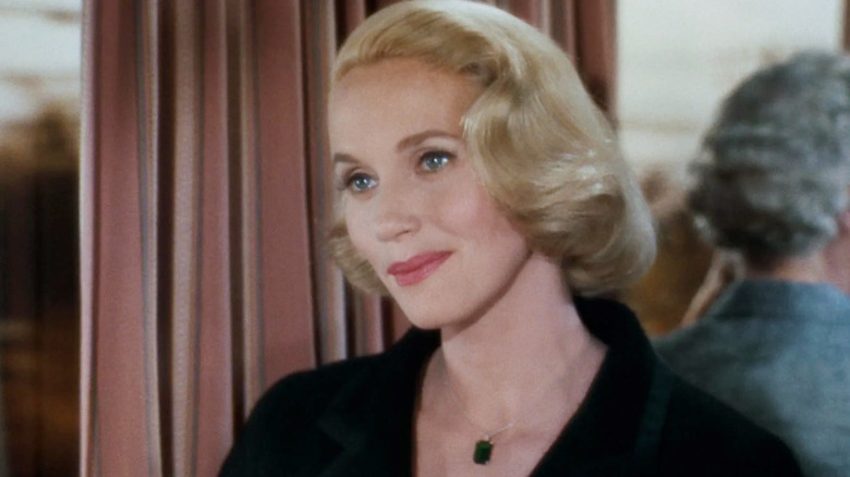 Eva Marie Saint is aglow in a dining car as Eve Kendall in North by Northwest