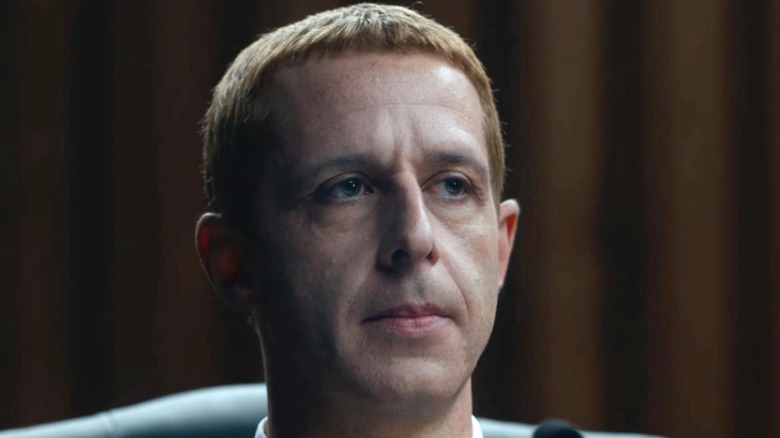 Mark looking at someone in The Social Reckoning