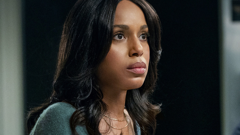 Kerry Washington's Abigail Kimball is seen in closeup in Animals