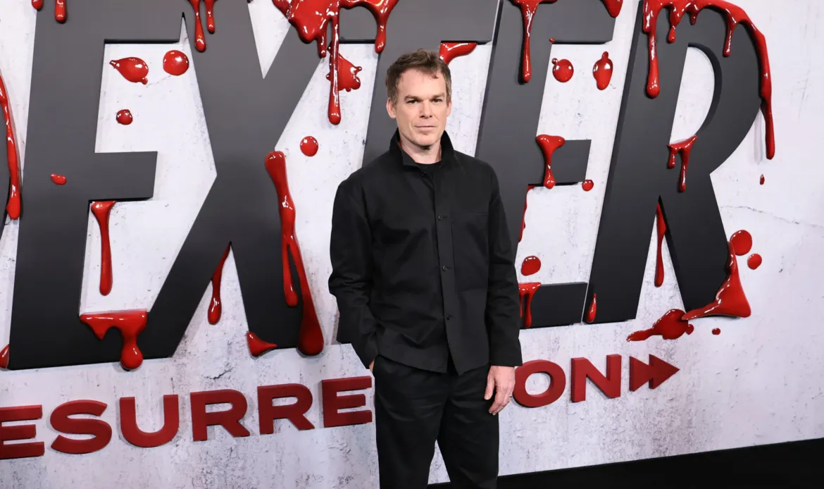 Michael C. Hall at the "Dexter" 20th Anniversary Celebration and "Dexter: Resurrection" Season 2 premiere.