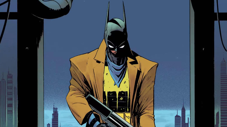Barbara Gordon/the Bat on cover of Absolute Batman #24