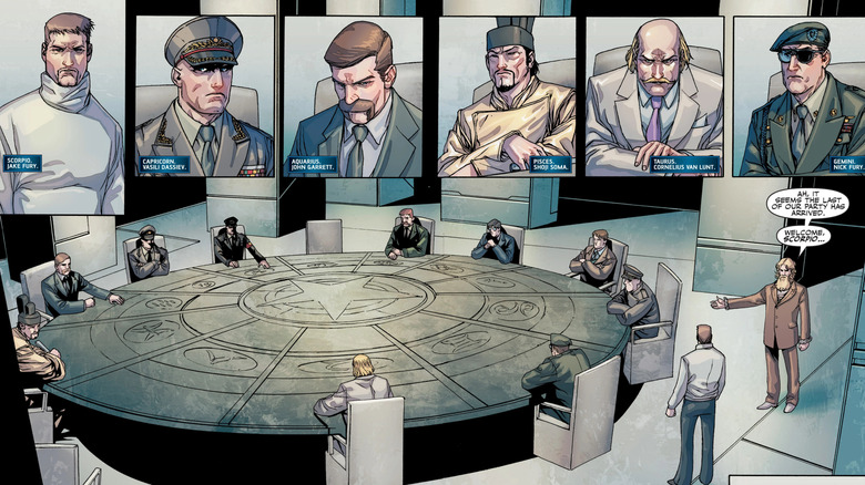 Leonardo da Vinci assembles the Great Wheel in Marvel Comics